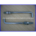 Galvanized Foundation L Type Bolt